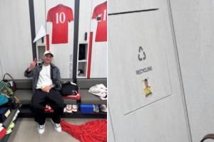 调侃还是怀念？利物浦更衣室有迪亚斯大头贴，但被贴在垃圾回收箱