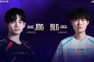 心急如焚！JDG中野引颈就戮 knight灵兔读书乱杀 BLG赢首局
