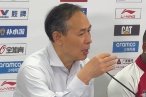 许利民：中场休息告诉大家要把心放下来 一定要按照教练部署比赛