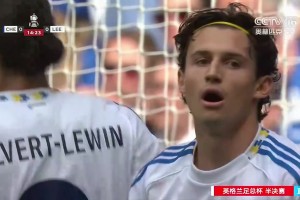 解说:当阿隆森扣动扳机的那一刻，桑切斯给球门穿上了一层防弹衣