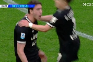 尤文1-1扳平维罗纳！弗拉霍维奇任意球直接破门！