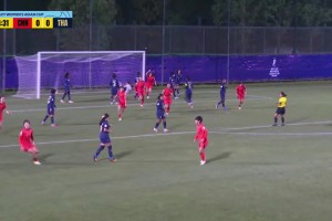 这啥转播！杨兰任意球破门，U17中国女足1-0领先泰国